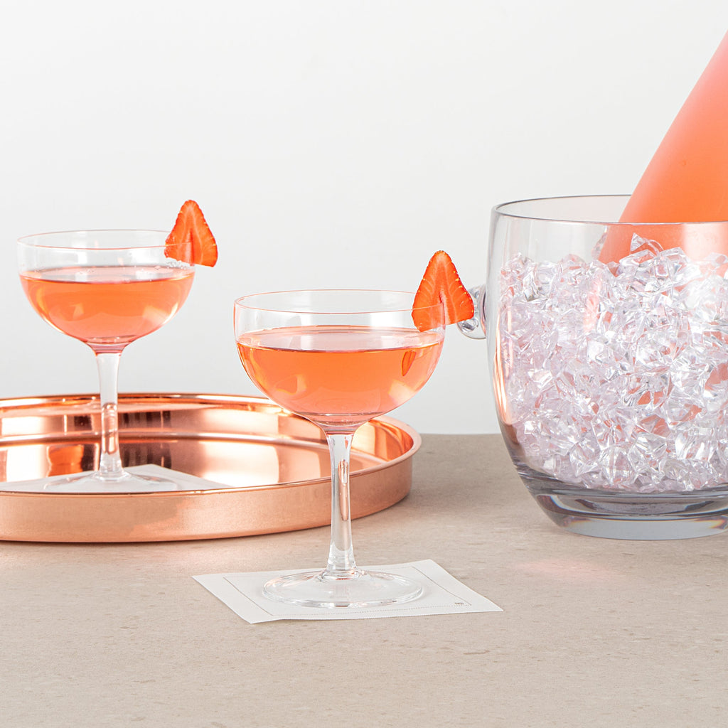 Vetri 8 oz Coupe Cocktail Glass - 3 3/4" x 3 3/4" x 5 1/4" - 24 count box