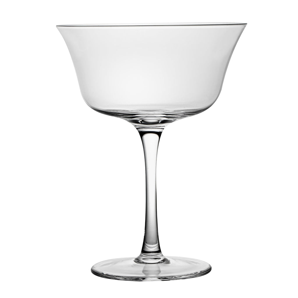 Vetri 13 oz Flared Coupe Glass - 4 1/2" x 4 1/2" x 6" - 6 count box