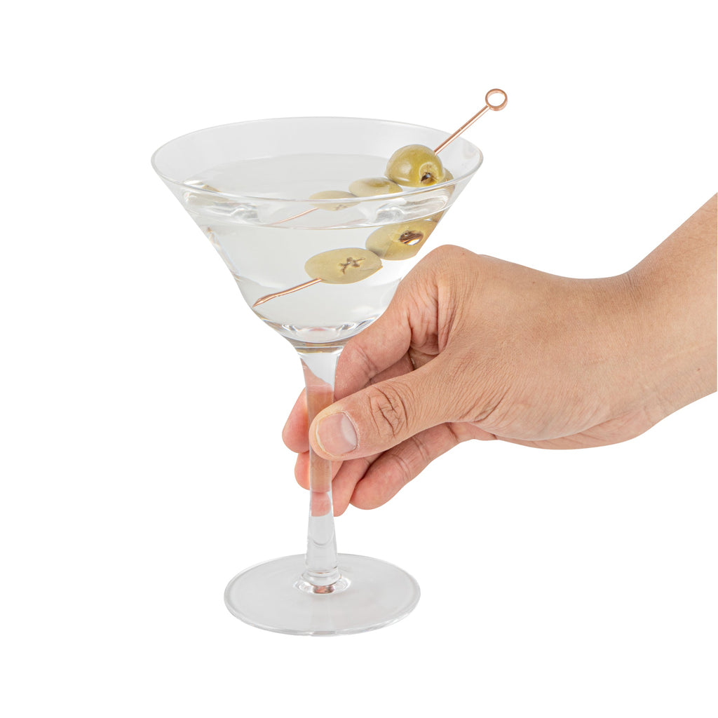Vetri 9 oz Martini Glass - 4 1/2" x 4 1/2" x 6 1/2" - 6 count box