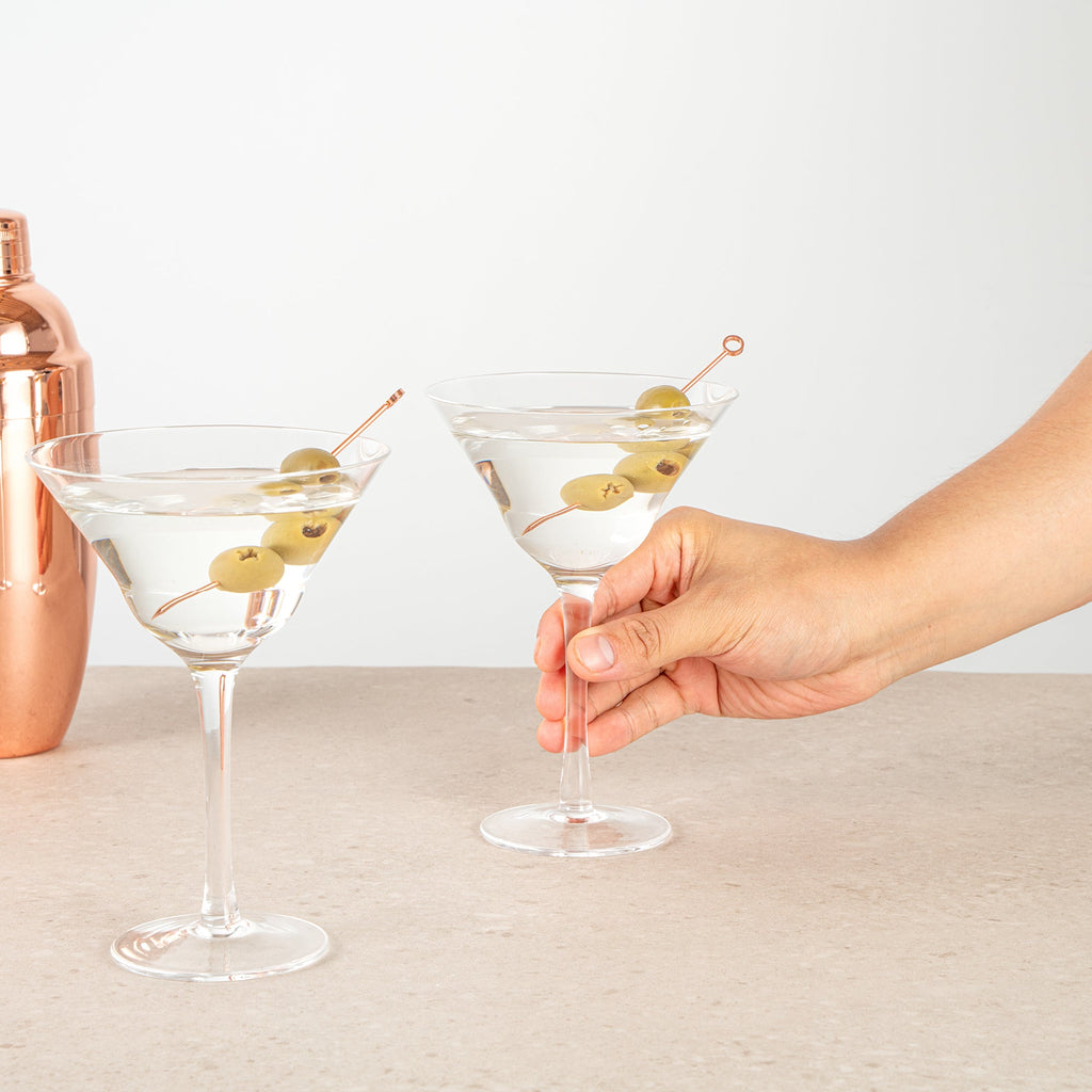 Vetri 9 oz Martini Glass - 4 1/2" x 4 1/2" x 6 1/2" - 6 count box