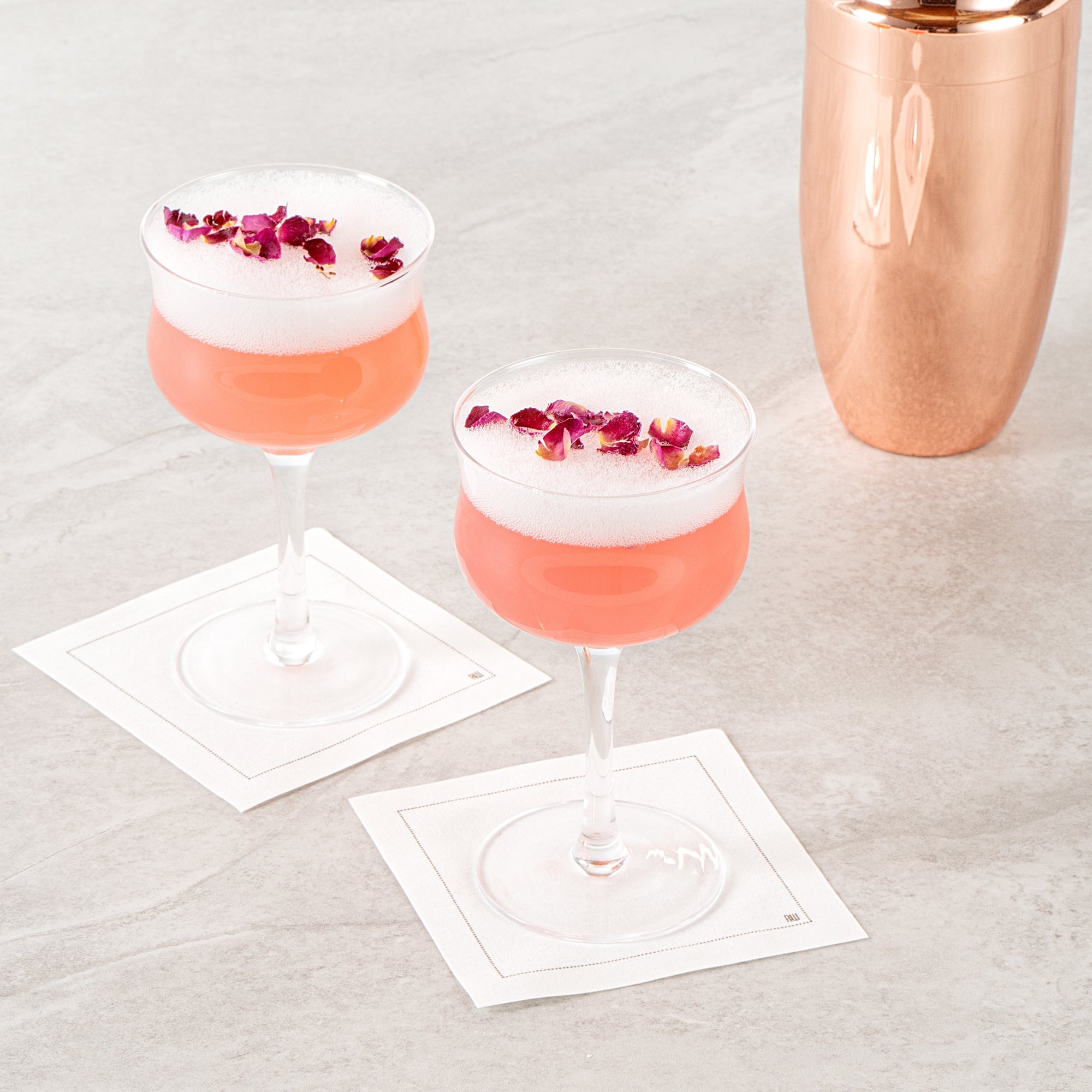 Vetri 8 oz Rose / Cocktail Glass - 3 1/4" x 3 1/4" x 5 3/4" - 6 count box