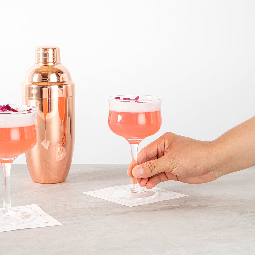 Vetri 8 oz Rose / Cocktail Glass - 3 1/4" x 3 1/4" x 5 3/4" - 6 count box