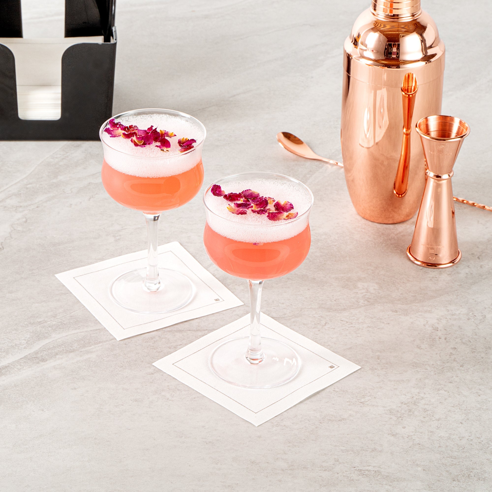 Vetri 8 oz Rose / Cocktail Glass - 3 1/4" x 3 1/4" x 5 3/4" - 24 count box