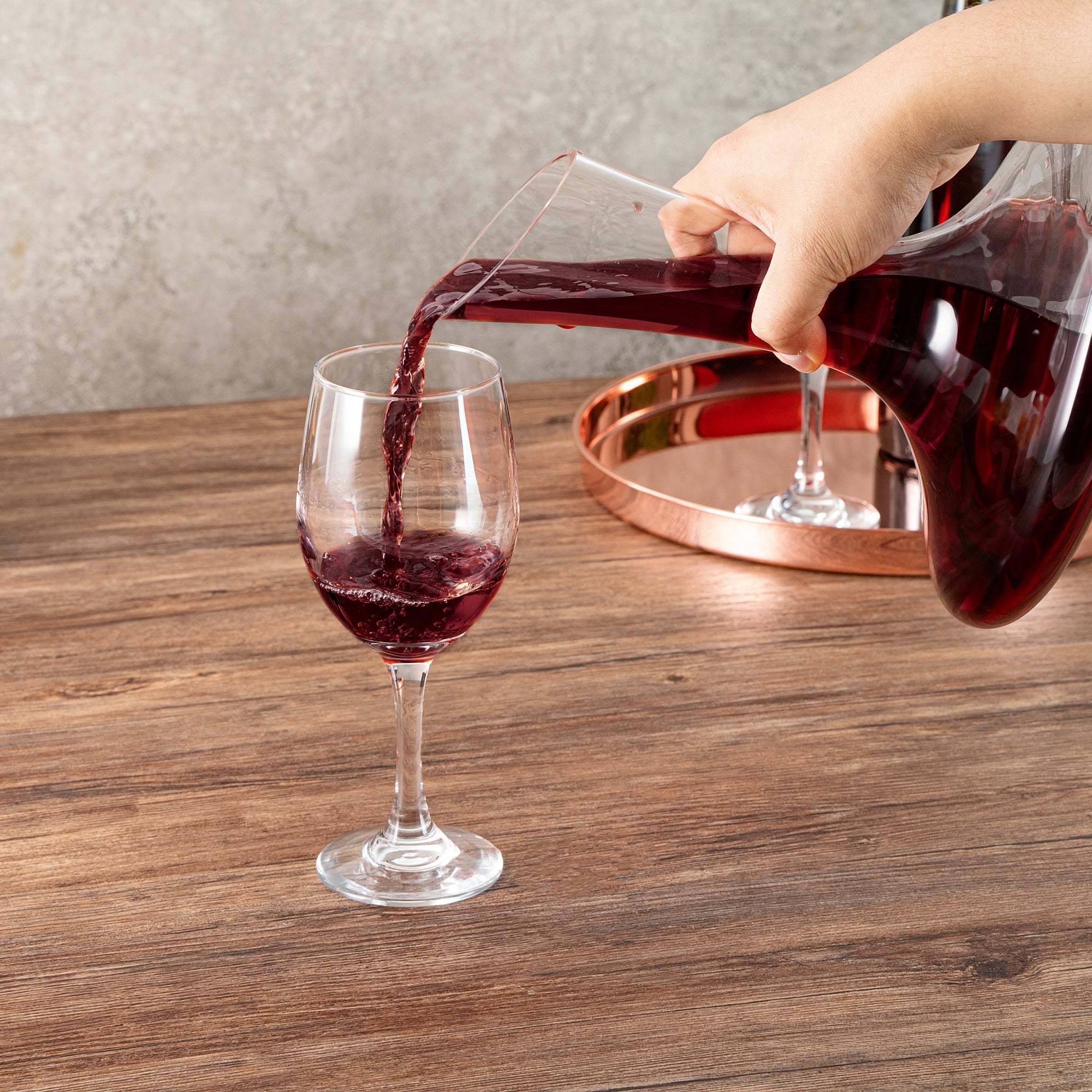 Vetri 14 oz All-Purpose Wine Glass - 2 3/4" x 2 3/4" x 8 1/4" - 6 count box