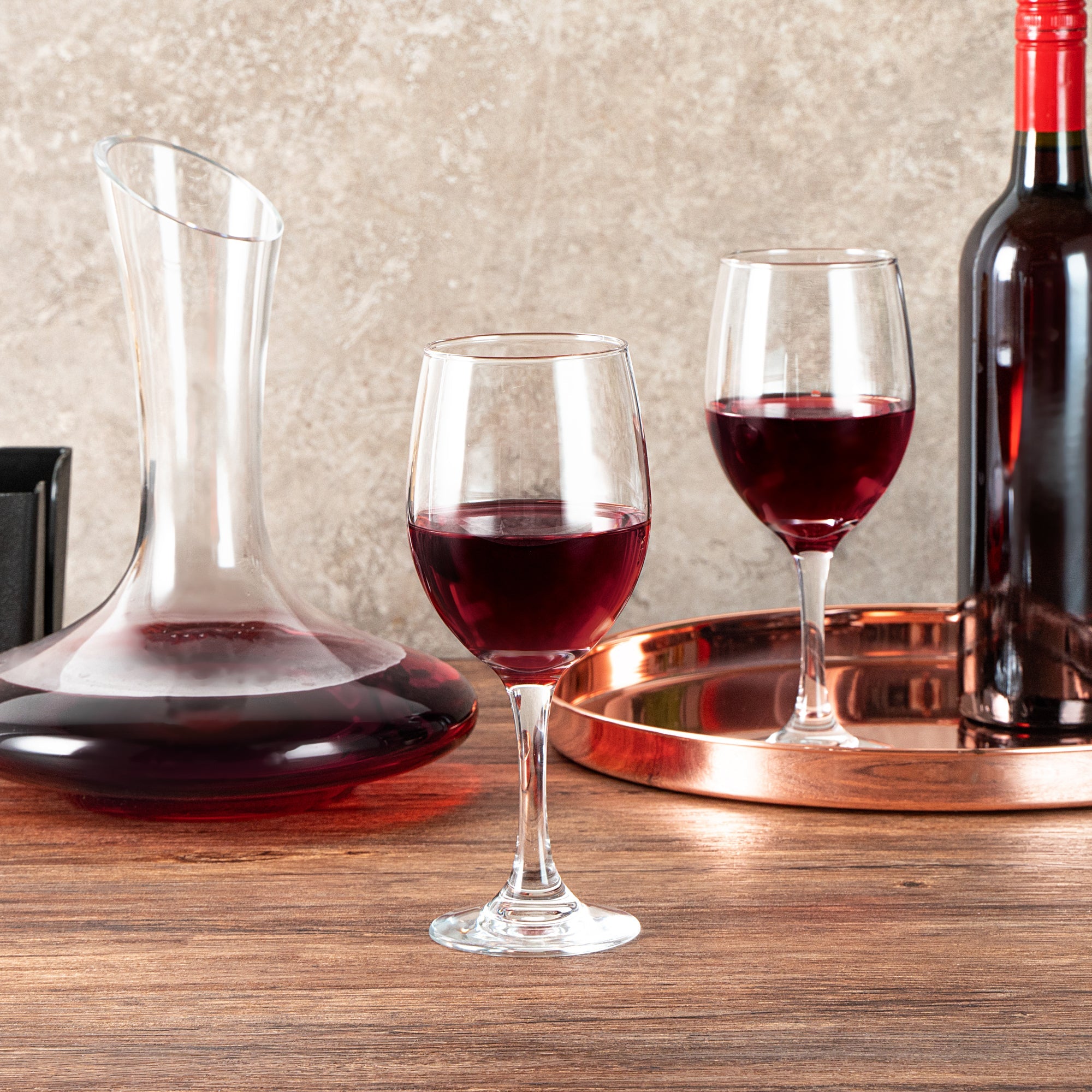 Vetri 14 oz All-Purpose Wine Glass - 2 3/4" x 2 3/4" x 8 1/4" - 6 count box