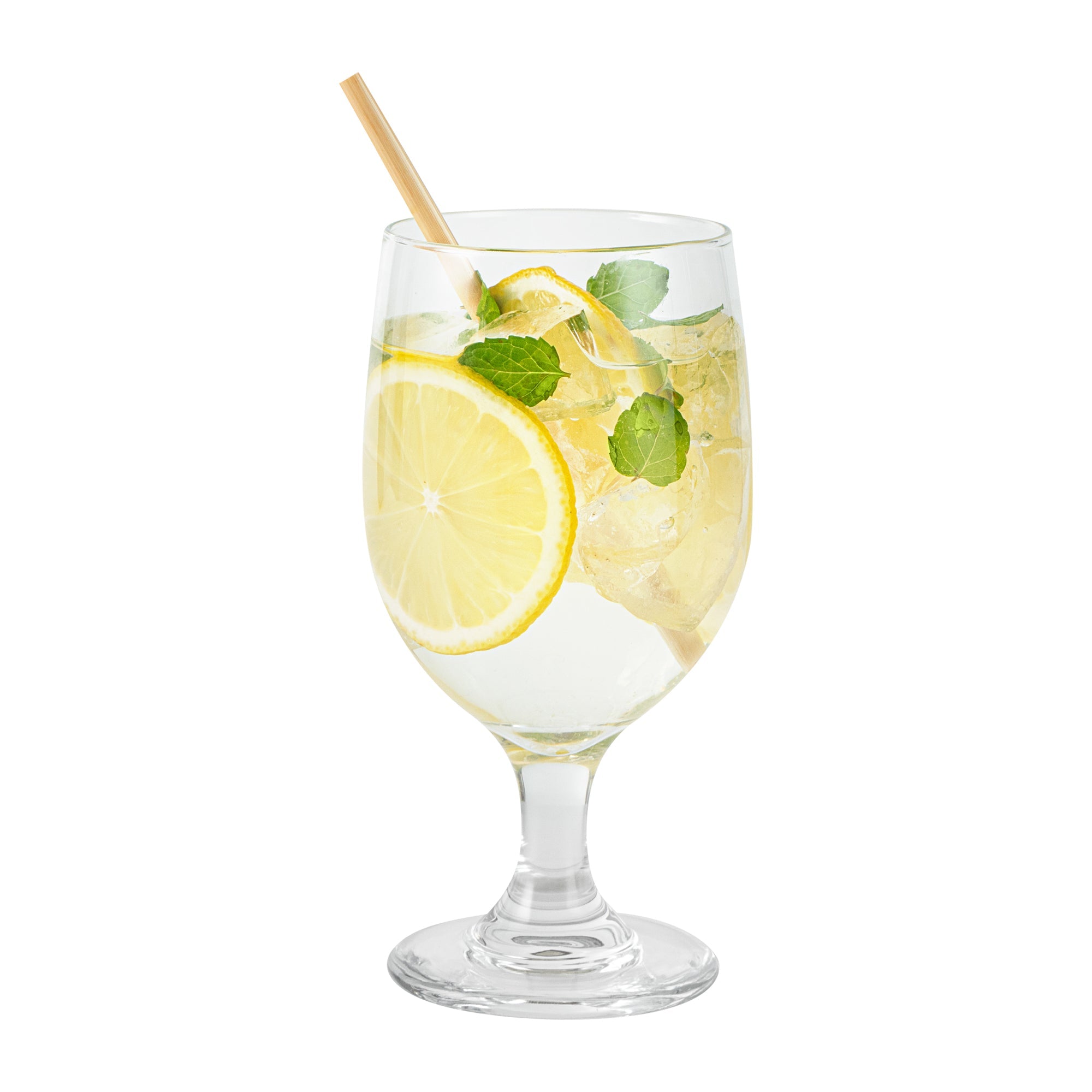 Vetri 12 oz Water Goblet Glass - 2 3/4" x 2 3/4" x 6" - 6 count box