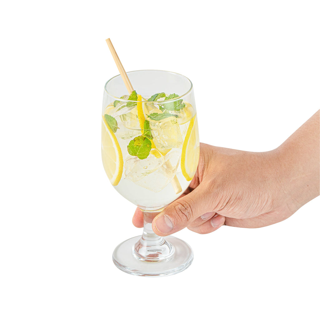 Vetri 12 oz Water Goblet Glass - 2 3/4" x 2 3/4" x 6" - 6 count box