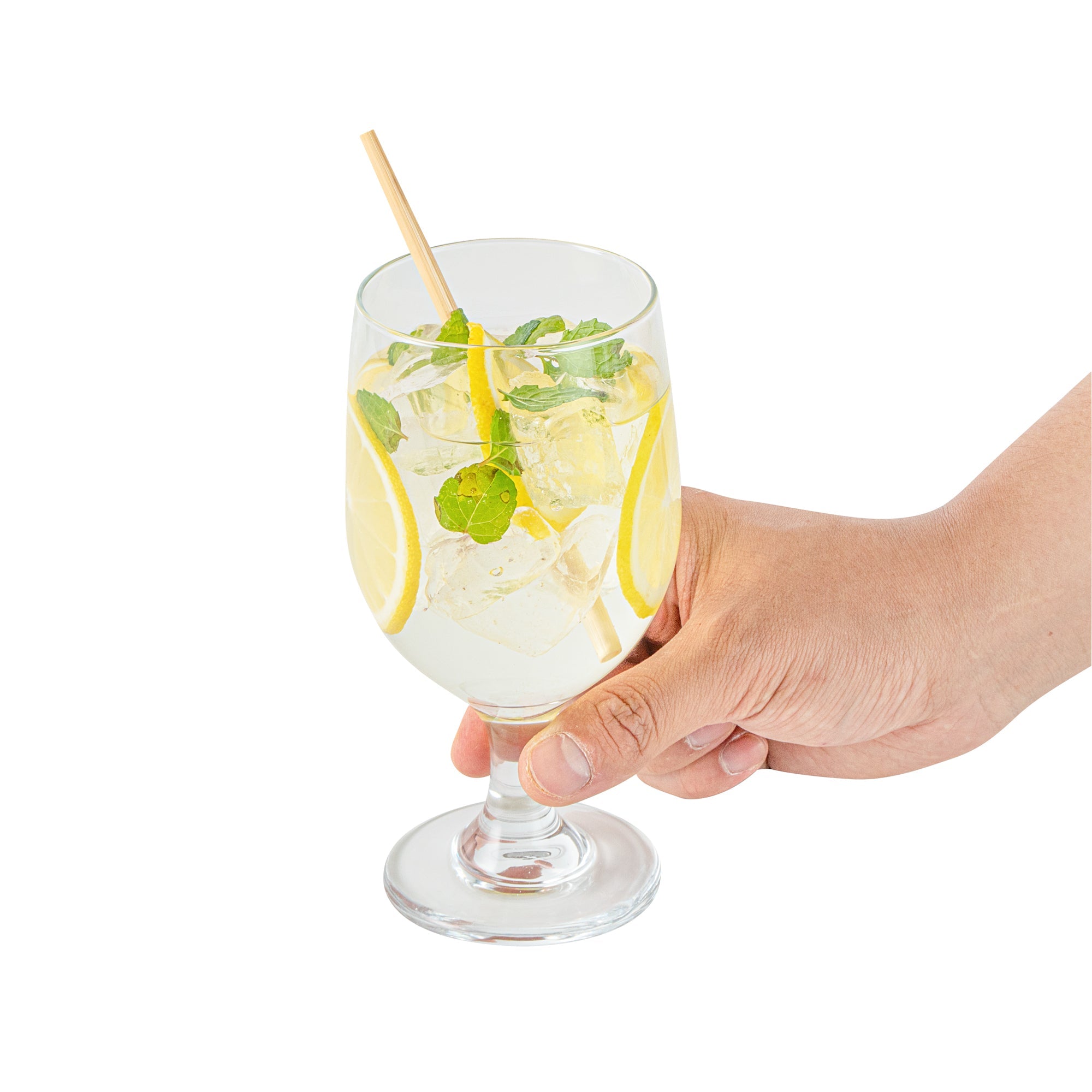 Vetri 12 oz Water Goblet Glass - 2 3/4" x 2 3/4" x 6" - 6 count box