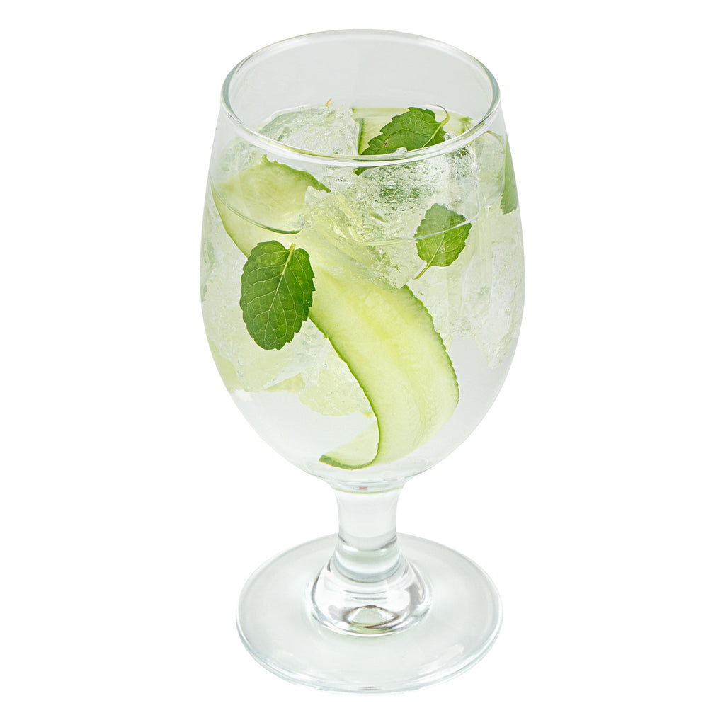 Vetri 14 oz Water Goblet Glass - 2 3/4" x 2 3/4" x 6 1/2" - 24 count box