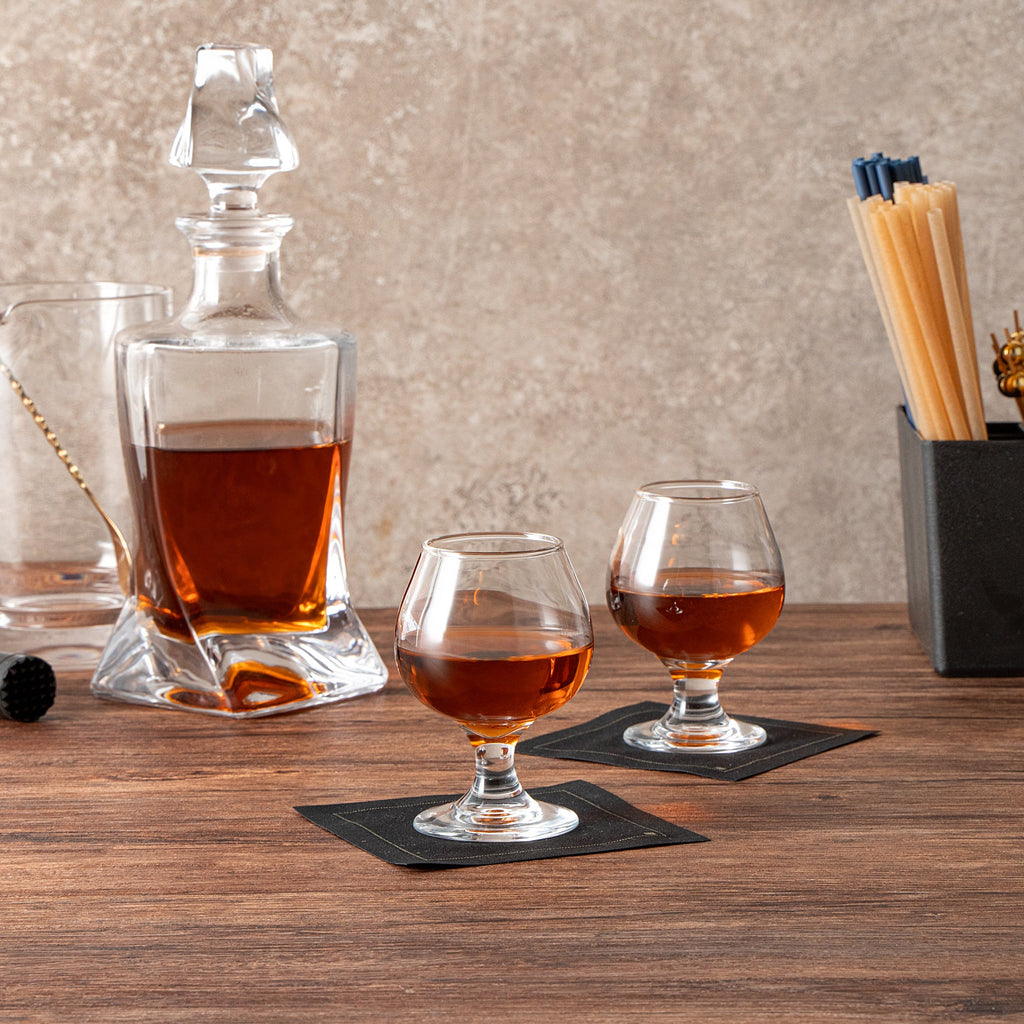 Vetri 6 oz Brandy / Spirits Tasting Snifter Glass - 2" x 2" x 4 1/4" - 24 count box