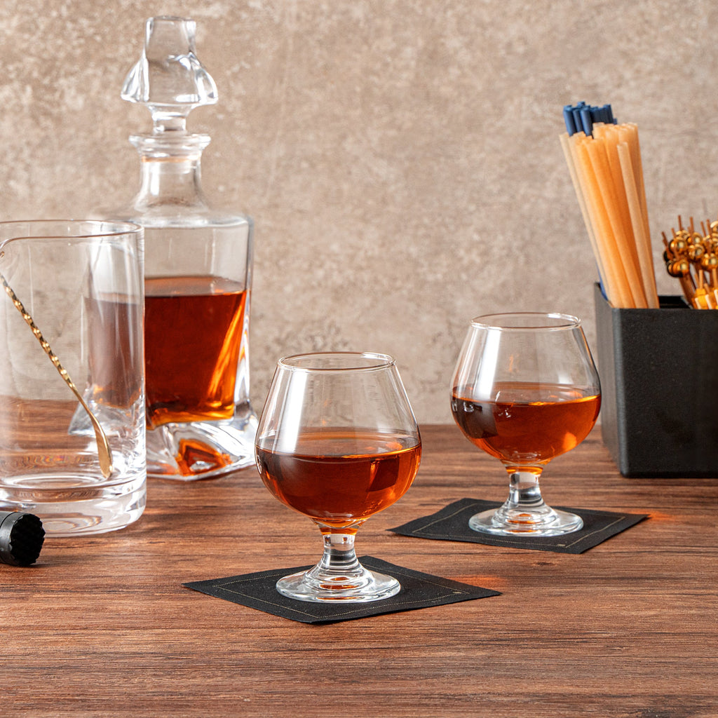 Vetri 9 oz Brandy Snifter Glass - 2 1/4" x 2 1/4" x 4 1/2" - 6 count box