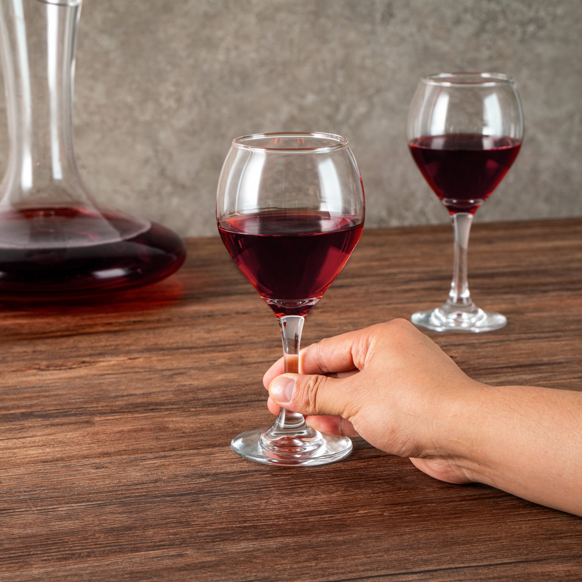 Vetri 11 oz All-Purpose Wine Glass - 2 1/2" x 2 1/2" x 7" - 6 count box
