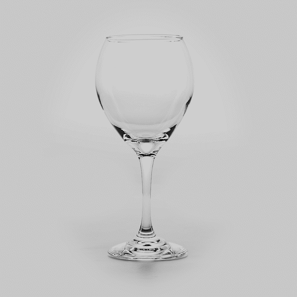 Vetri 14 oz All-Purpose Wine Glass - 3" x 3" x 7 3/4" - 6 count box