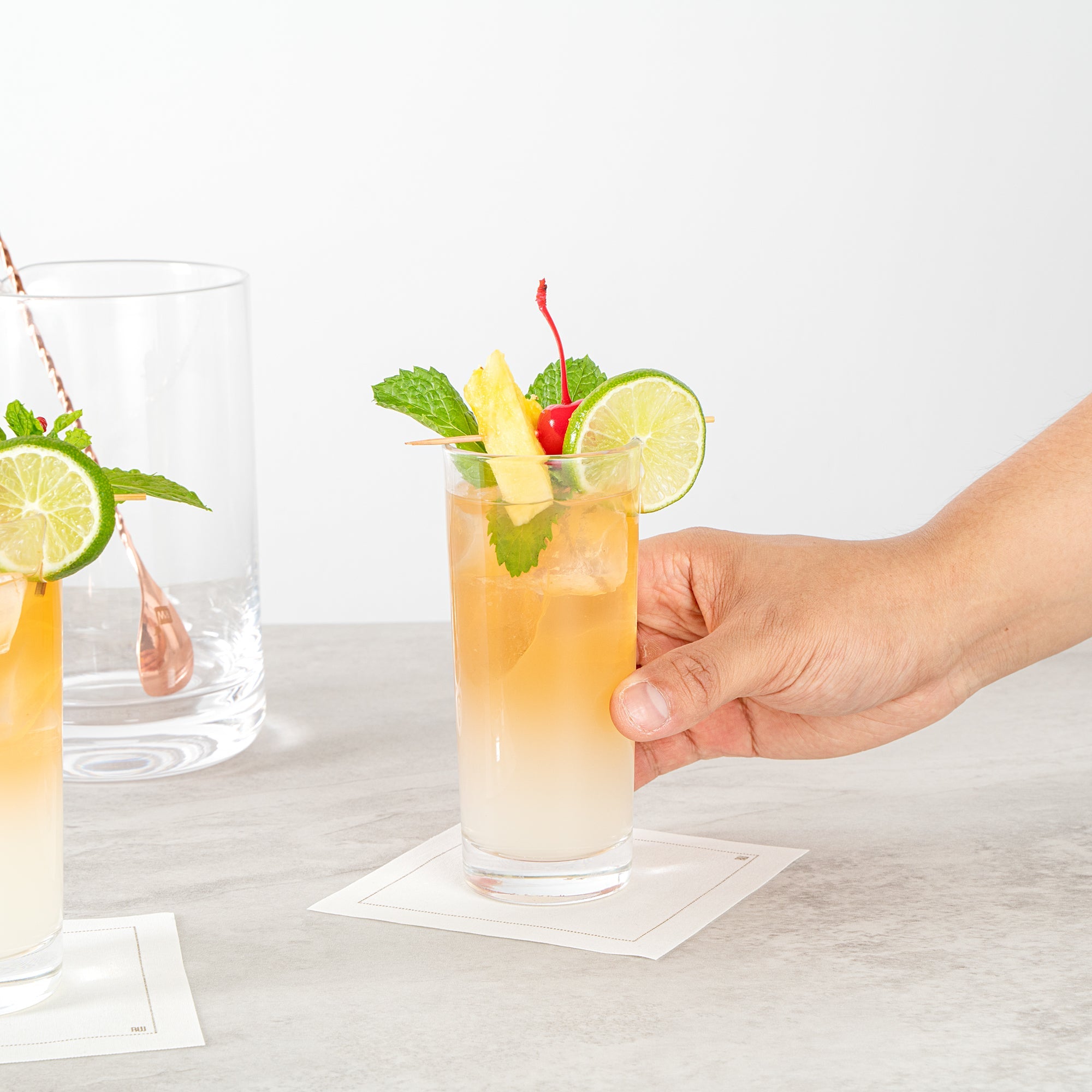 Vetri 7 oz Highball Glass - 2 1/4" x 2 1/4" x 5 1/2" - 6 count box