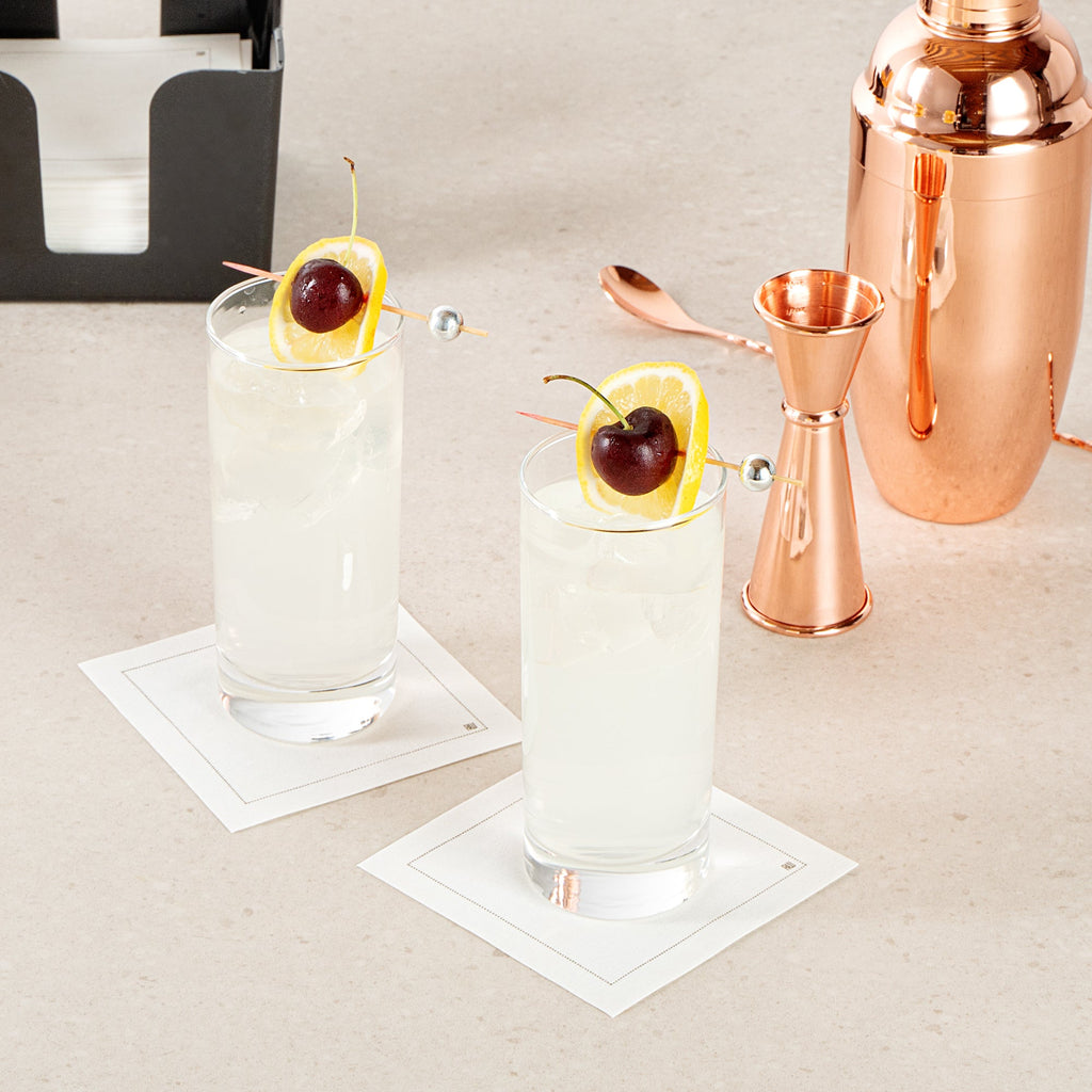 Vetri 12 oz Collins Glass - 2 1/2" x 2 1/2" x 6" - 6 count box