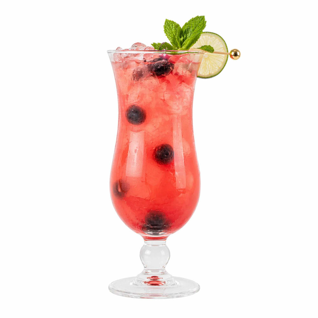 Vetri 16 oz Hurricane Glass - 3 1/4" x 3 1/4" x 8 1/4" - 24 count box