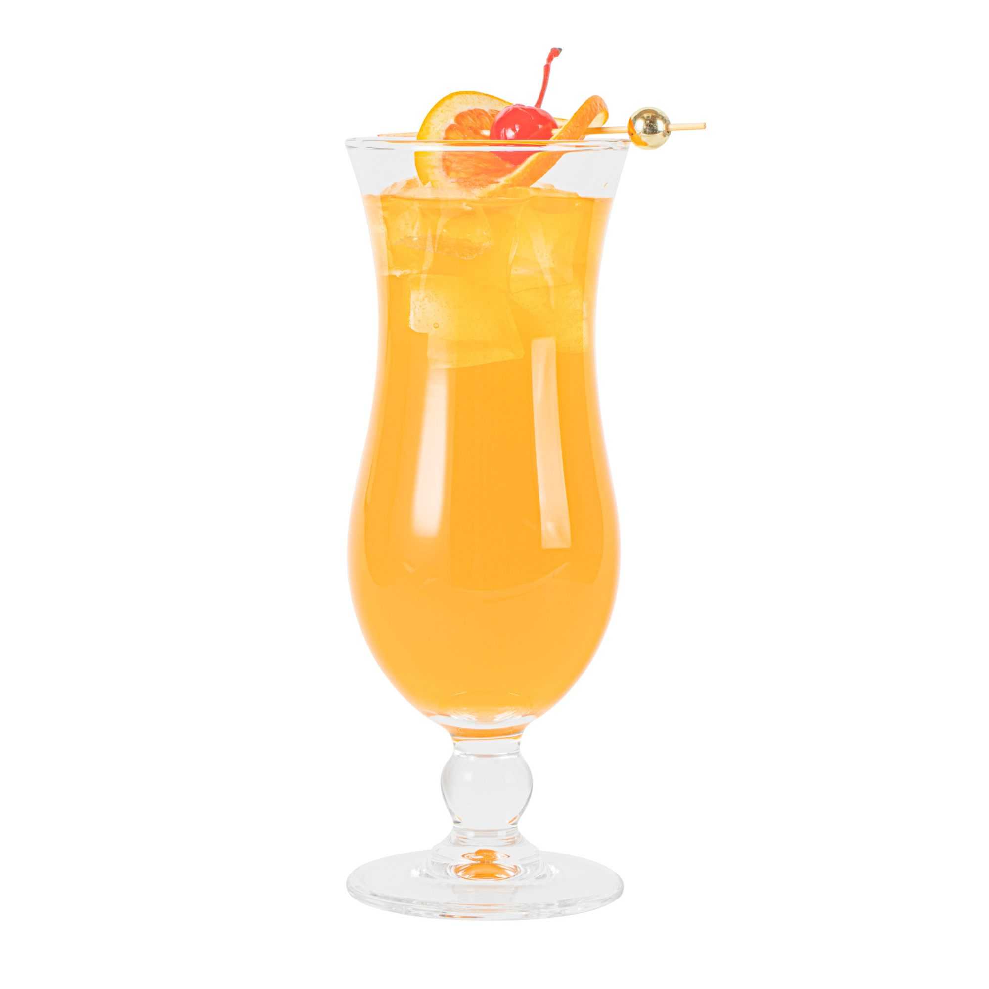 Vetri 16 oz Hurricane Glass - 3 1/4" x 3 1/4" x 8 1/4" - 6 count box