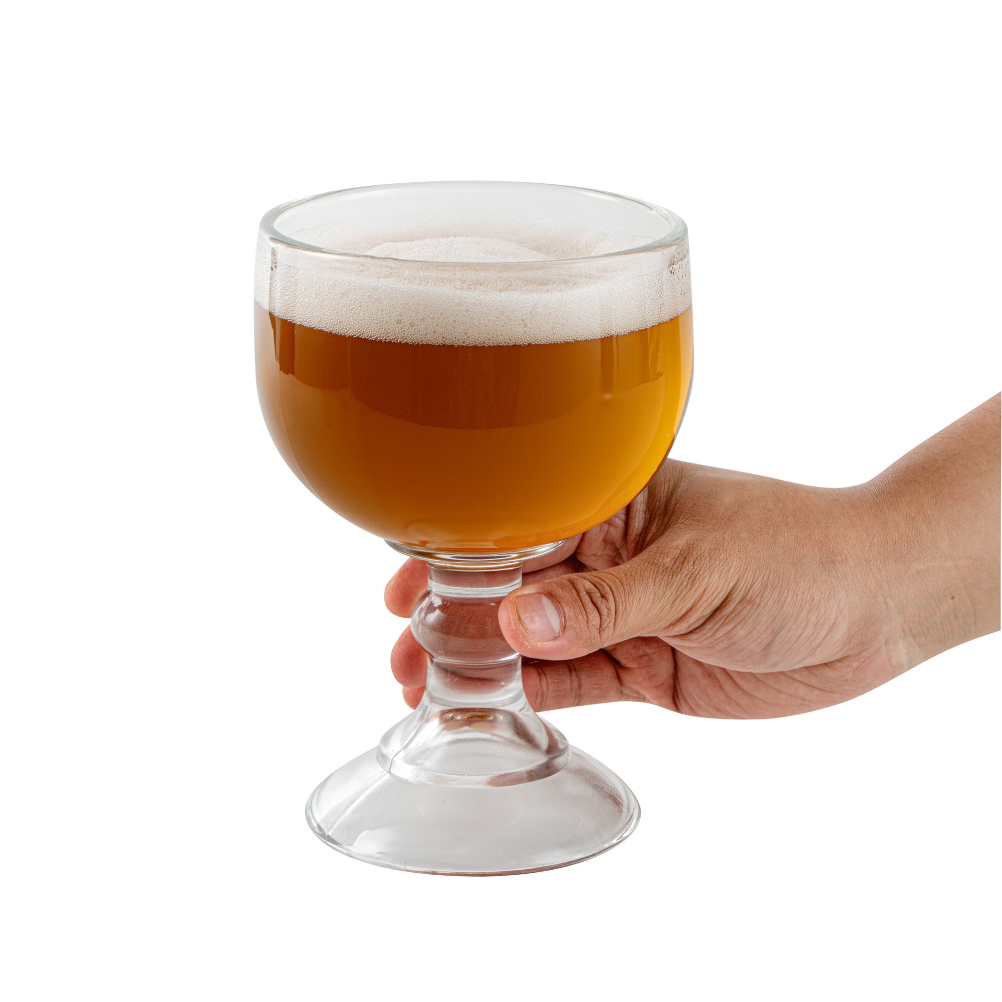 Vetri 18 oz Schooner Glass - 4 1/2" x 4 1/2" x 7" - 24 count box