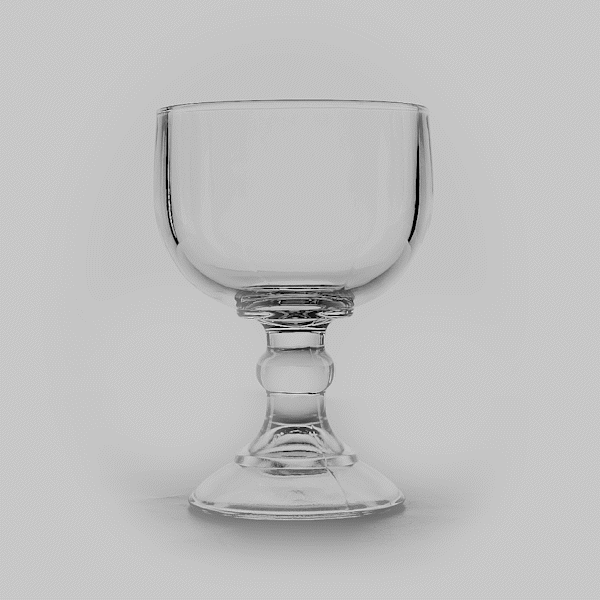 Vetri 18 oz Schooner Glass - 4 1/2" x 4 1/2" x 7" - 24 count box