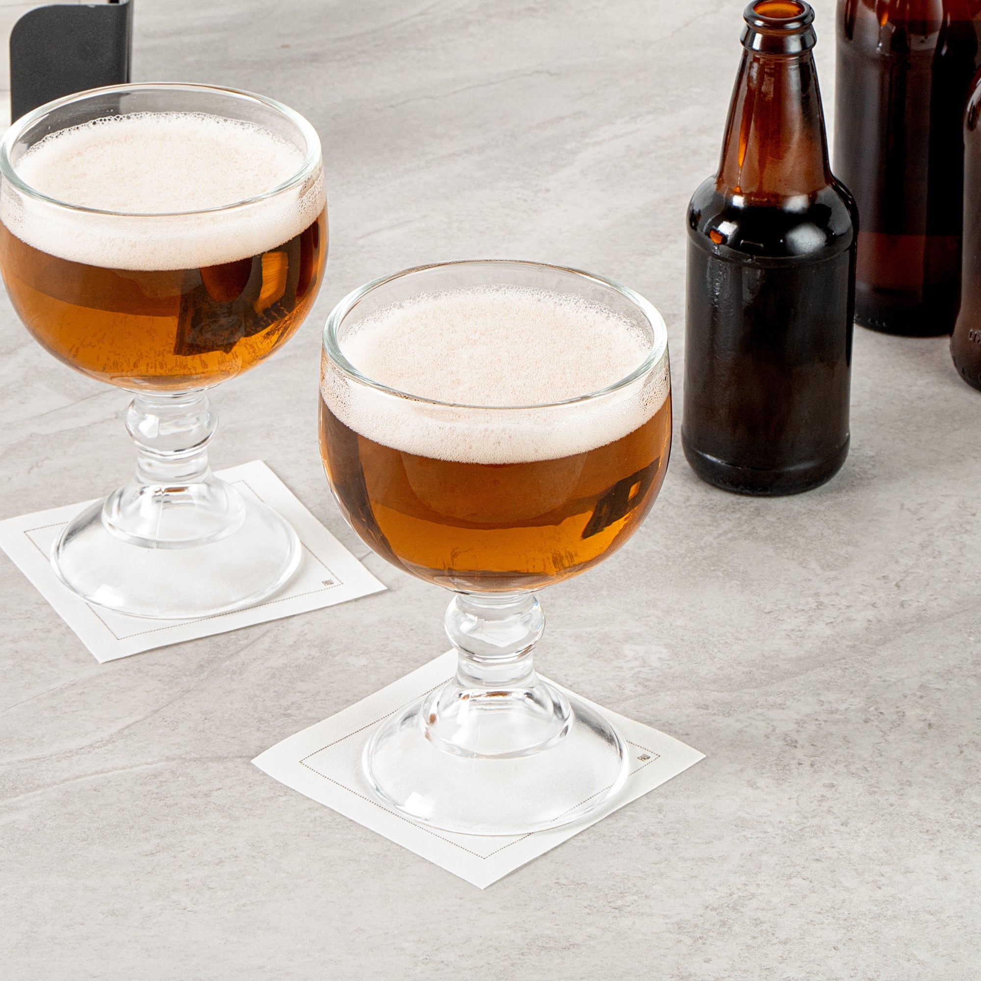Vetri 18 oz Schooner Glass - 4 1/2" x 4 1/2" x 7" - 24 count box