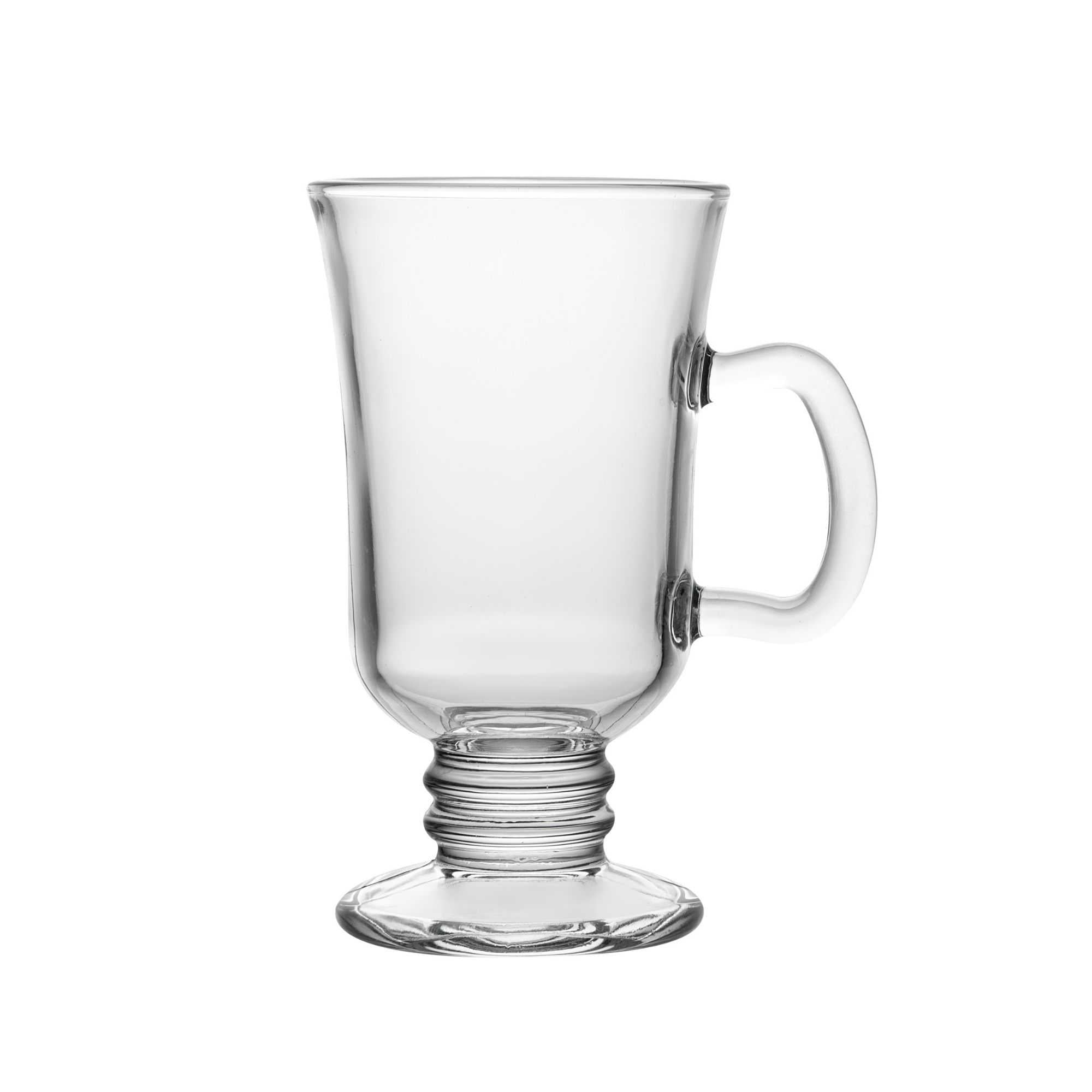 Vetri 9 oz Irish Coffee Mug Glass - 4 1/4" x 3" x 5 1/2" - 6 count box