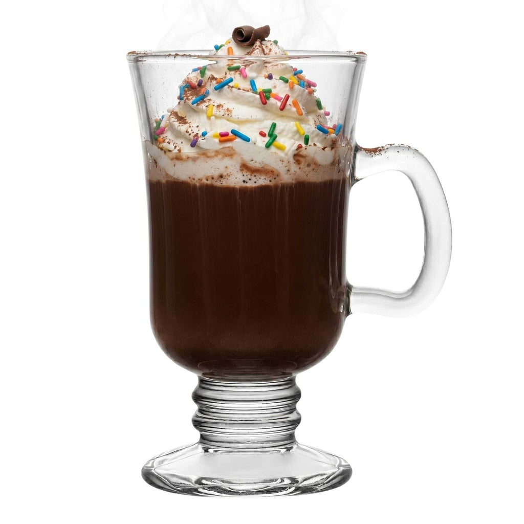 Vetri 9 oz Irish Coffee Mug Glass - 4 1/4" x 3" x 5 1/2" - 24 count box
