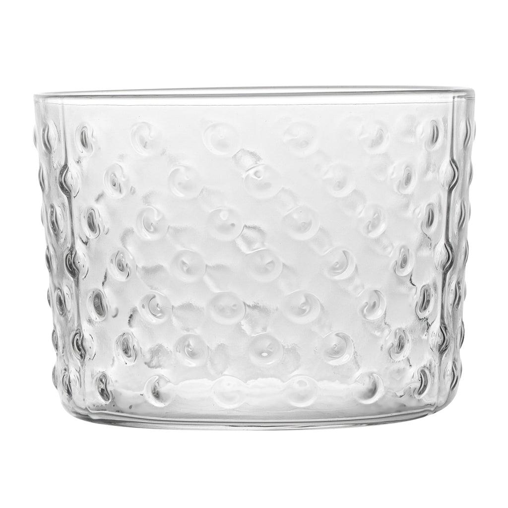 Vetri 8 oz Hobnail Rocks Glass / Tumbler - 3 1/4" x 3 1/4" x 2 1/2" - 24 count box