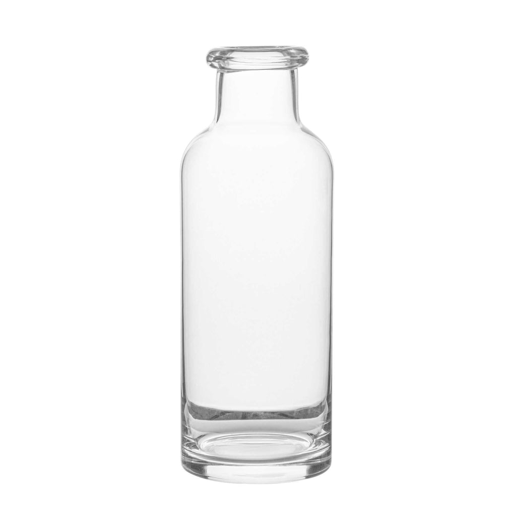Vetri 40 oz Glass Water Bottle - 3 1/2" x 3 1/2" x 9 3/4" - 24 count box
