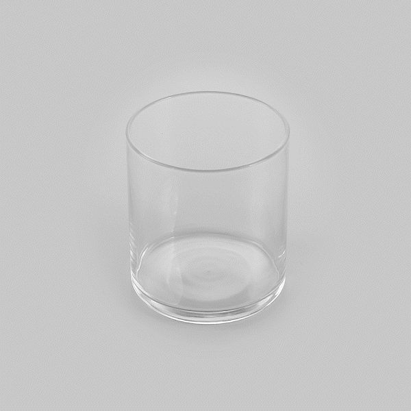 Vetri 10 oz Rocks / Old Fashioned Glass - 3 1/4" x 3 1/4" x 3 1/2" - 24 count box