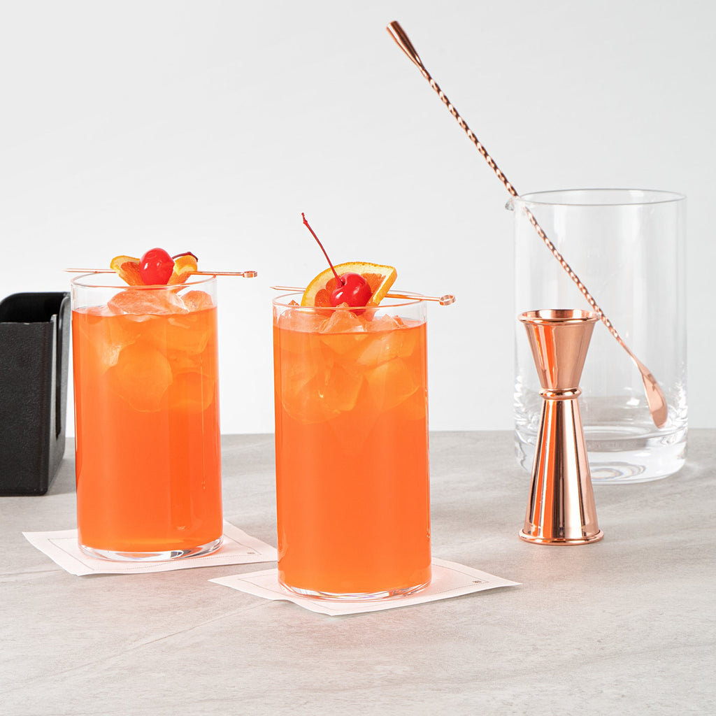 Vetri 16 oz Beverage Glass - 3" x 3" x 5 1/2" - 6 count box