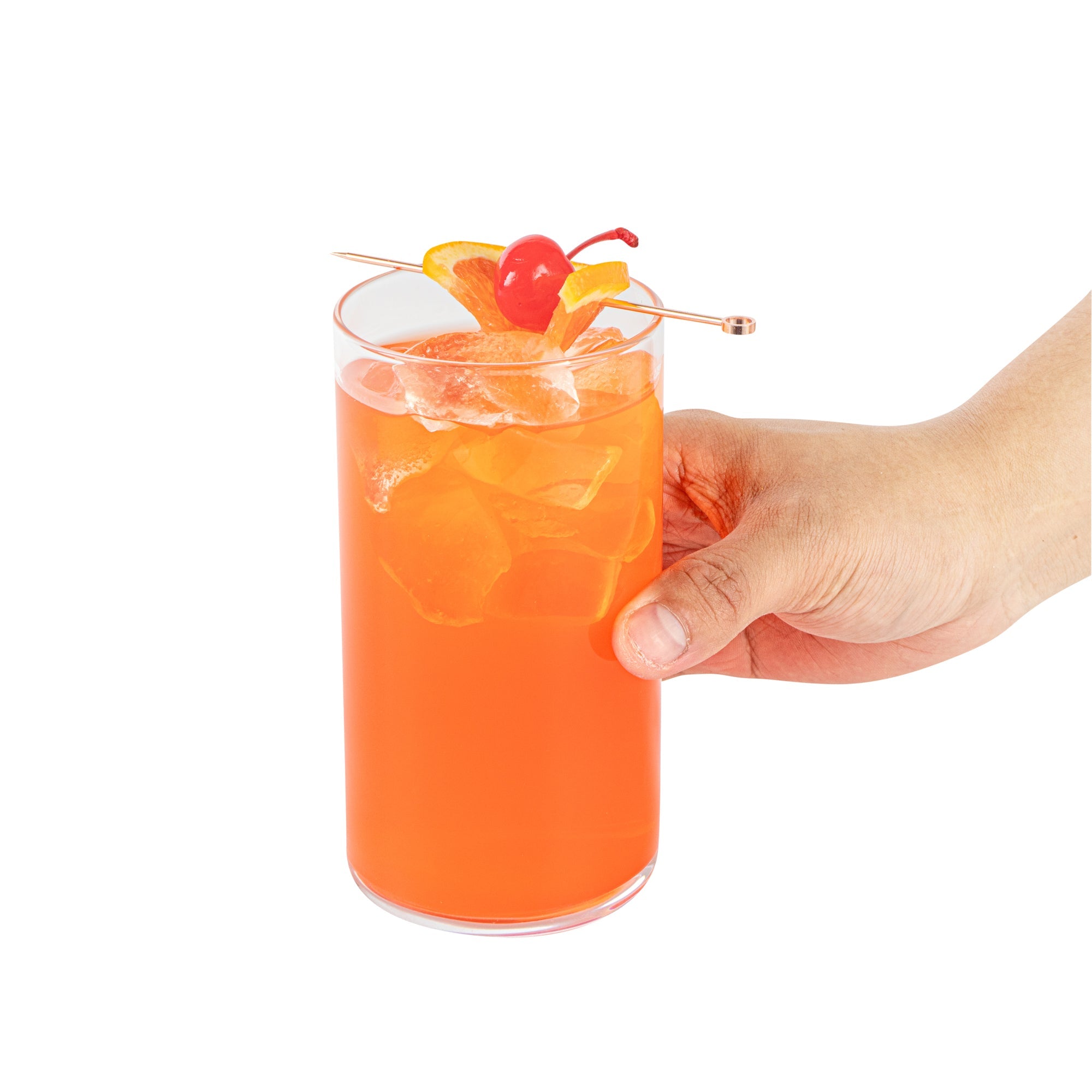 Vetri 16 oz Beverage Glass - 3" x 3" x 5 1/2" - 24 count box