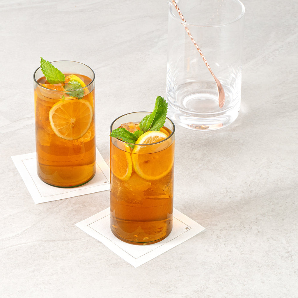Vetri 16 oz Green Beverage Glass - 3" x 3" x 5 1/2" - 24 count box