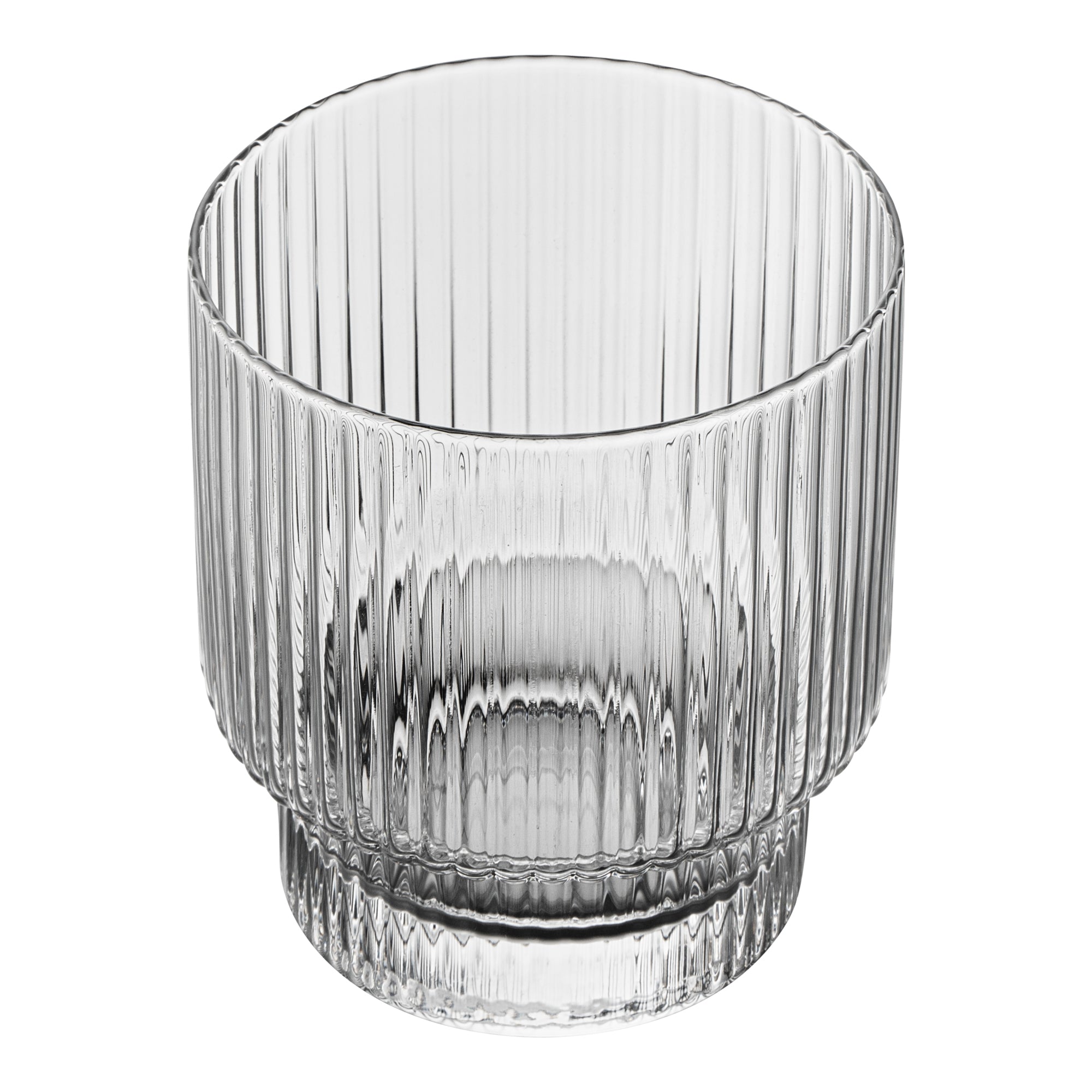 Vetri 10 oz Rocks / Old Fashioned Glass - 3 1/4" x 3 1/4" x 3 3/4" - 6 count box
