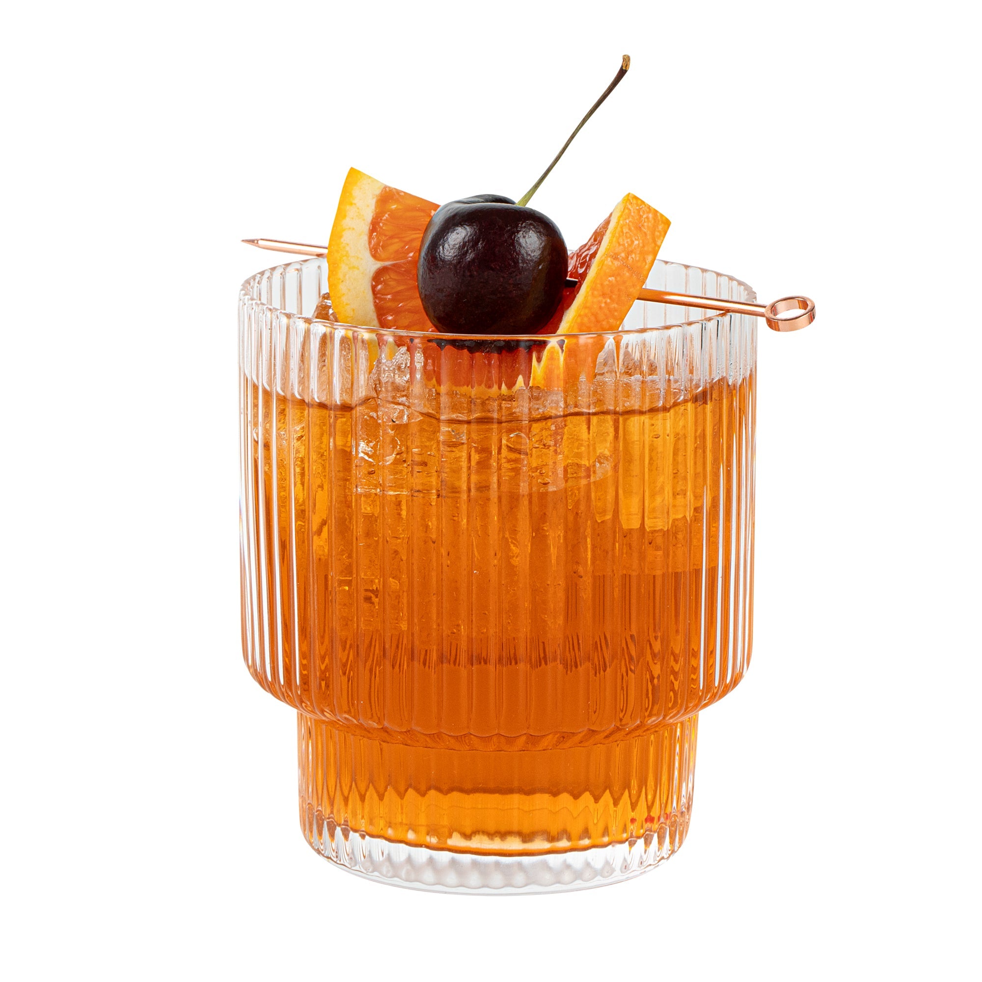 Vetri 10 oz Rocks / Old Fashioned Glass - 3 1/4" x 3 1/4" x 3 3/4" - 6 count box