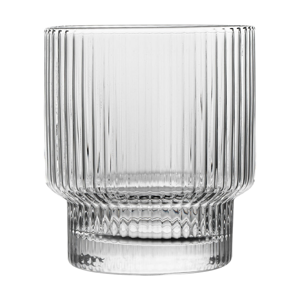 Vetri 10 oz Rocks / Old Fashioned Glass - 3 1/4" x 3 1/4" x 3 3/4" - 6 count box
