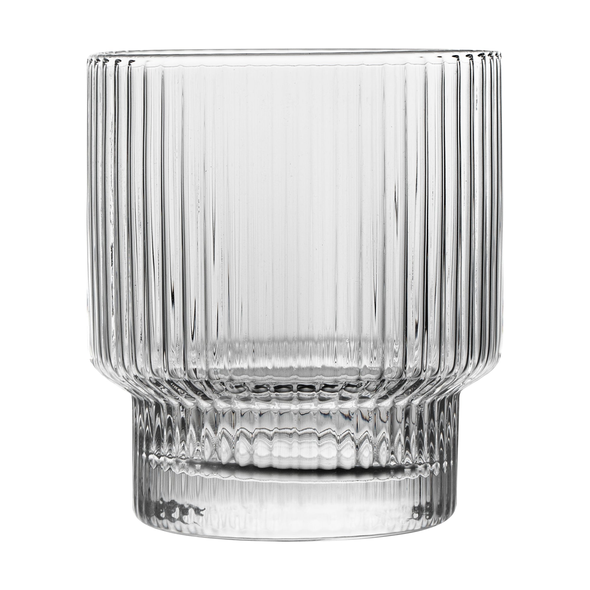 Vetri 10 oz Rocks / Old Fashioned Glass - 3 1/4" x 3 1/4" x 3 3/4" - 6 count box