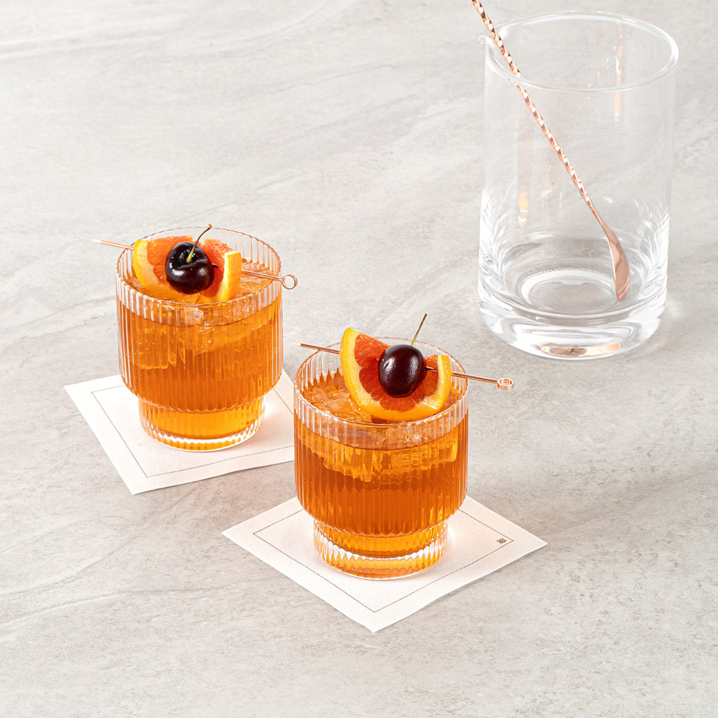 Vetri 10 oz Rocks / Old Fashioned Glass - 3 1/4" x 3 1/4" x 3 3/4" - 24 count box