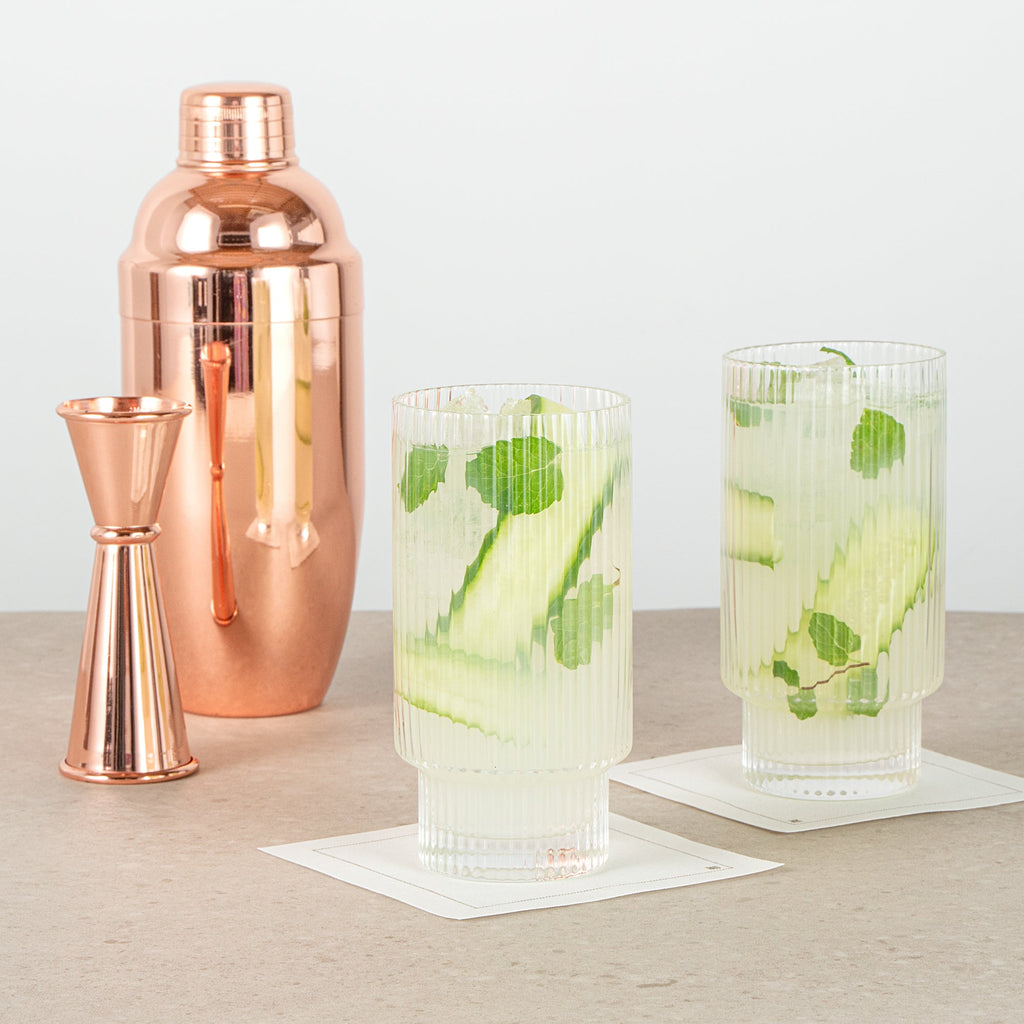 Vetri 13 oz Highball Glass - 2 3/4" x 2 3/4" x 5 1/2" - 6 count box