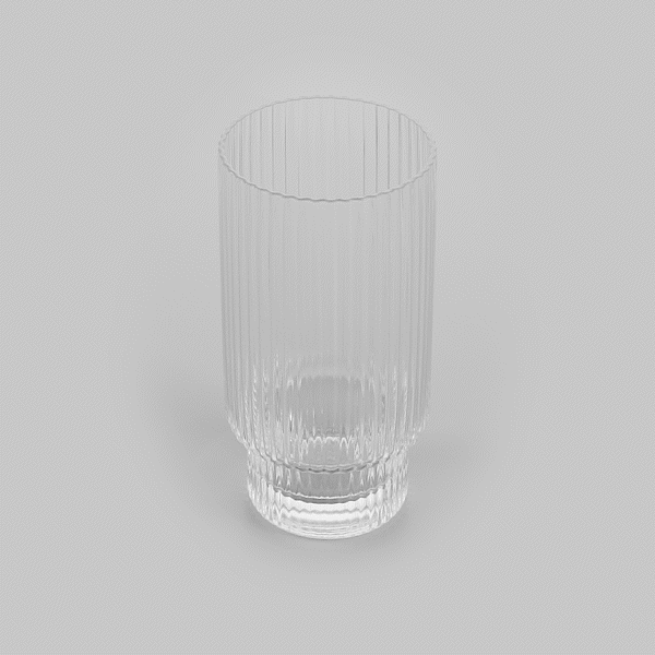 Vetri 13 oz Highball Glass - 2 3/4" x 2 3/4" x 5 1/2" - 6 count box