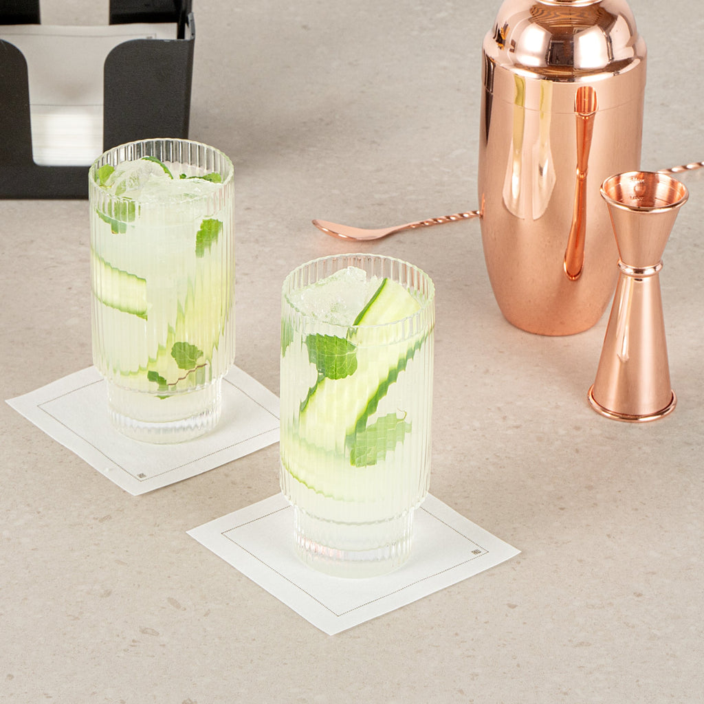 Vetri 13 oz Highball Glass - 2 3/4" x 2 3/4" x 5 1/2" - 6 count box