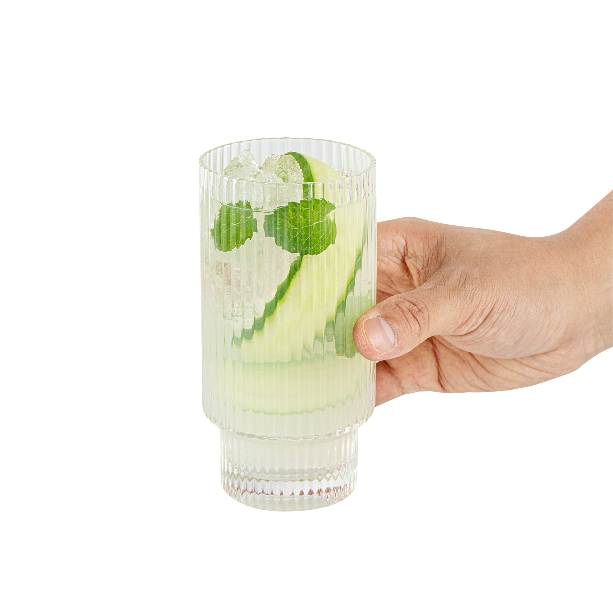 Vetri 13 oz Highball Glass - 2 3/4" x 2 3/4" x 5 1/2" - 24 count box