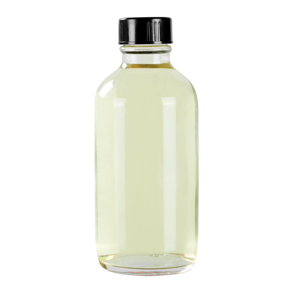 Vetri 4 oz Boston Round Clear Glass Bottle - with Black Phenolic Cap - 2" x 2" x 4 1/2" - 24 count box