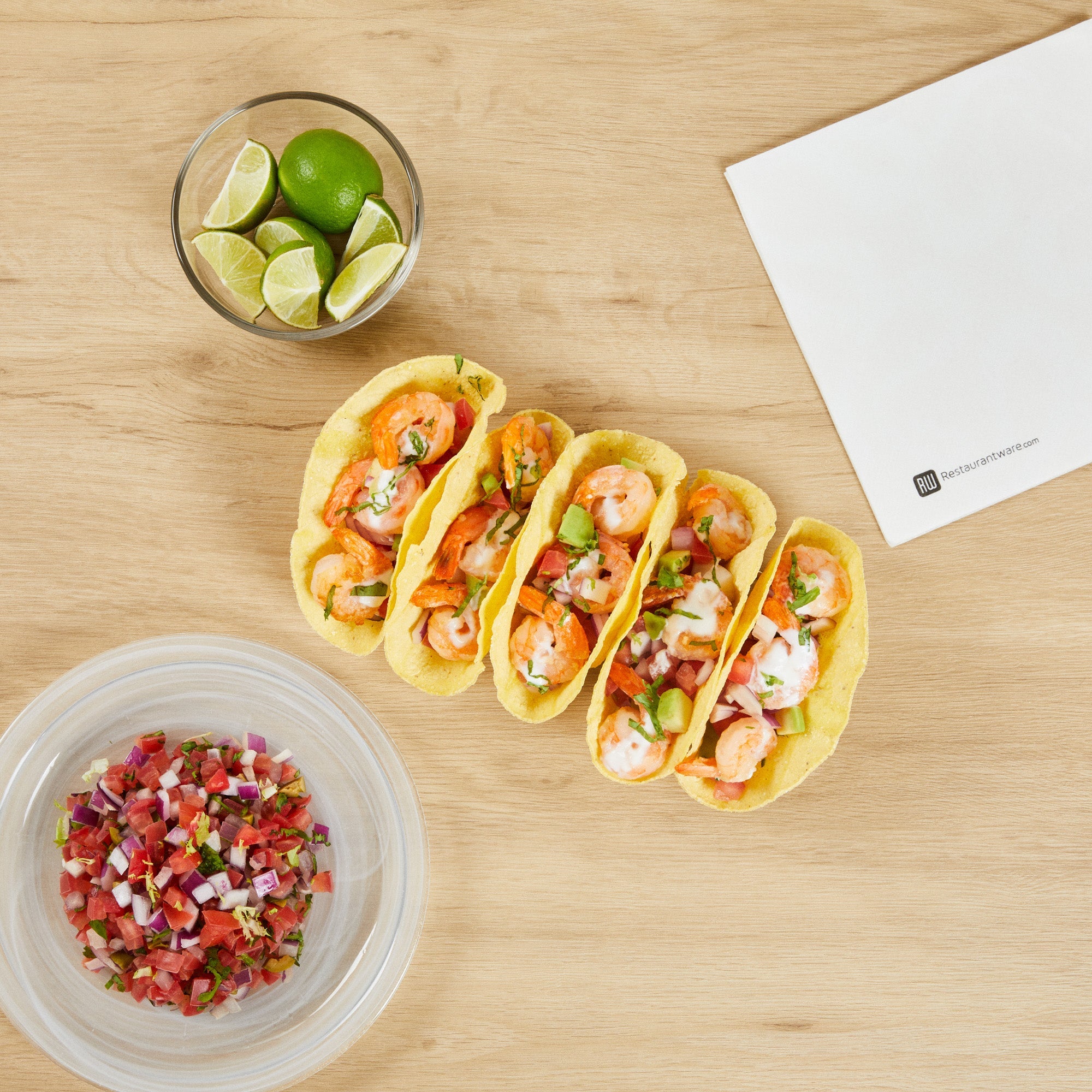 Met Lux Rectangle Silver Stainless Steel Cinque Taco Rack Stand - 5 Tacos - 8 1/4" x 2 1/2" x 1 1/2" - 1 count box