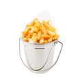 Met Lux 28 oz Round Silver Stainless Steel Medium Pail - 5 1/2" x 5 1/2" x 5" - 1 count box