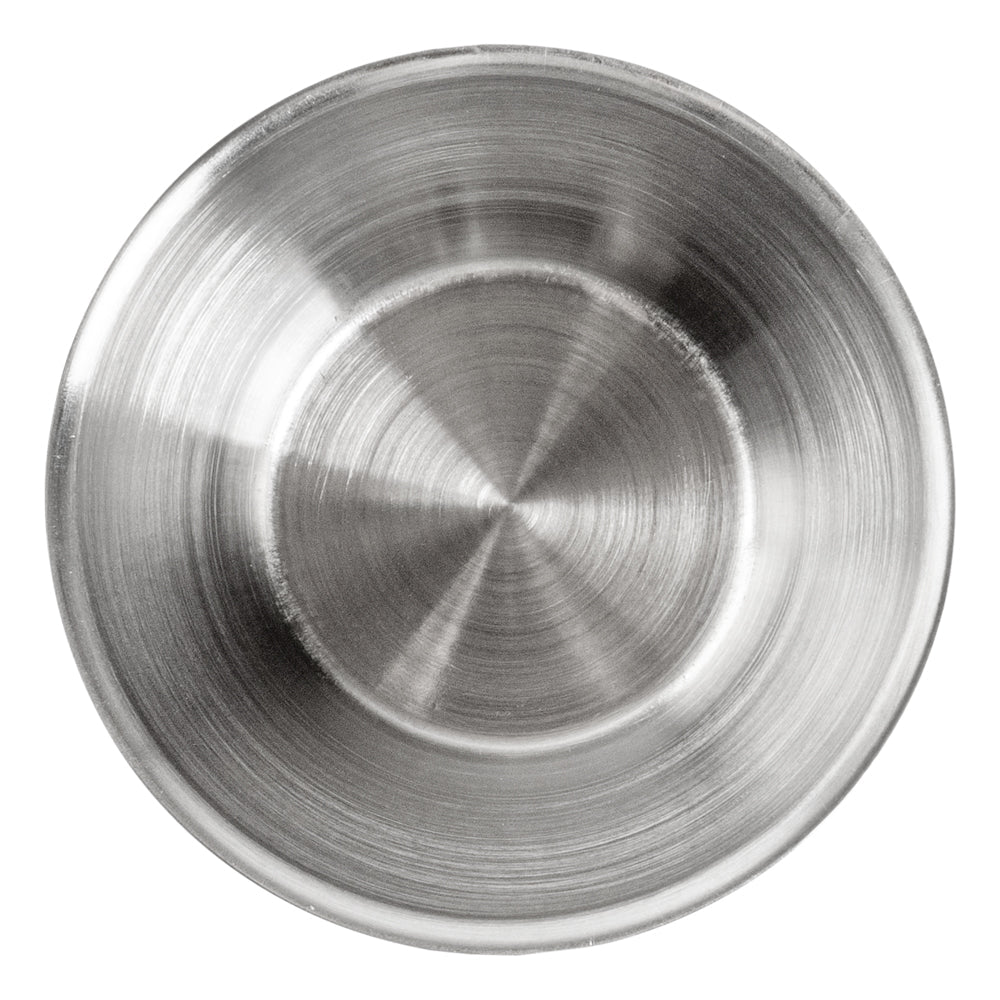 Met Lux 4 oz Stainless Steel Condiment Cup - 3" x 3" x 1 1/2" - 10 count box