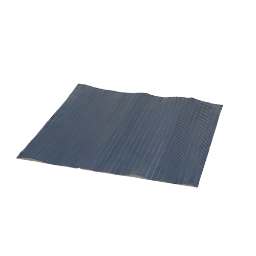 Foil Lux Navy Aluminum Wrap and Basket Liner - 12" x 12" - 500 count box