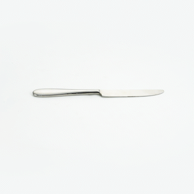 Sovereign 13/0 Stainless Steel Table Knife - 9 1/4" - 2 count box