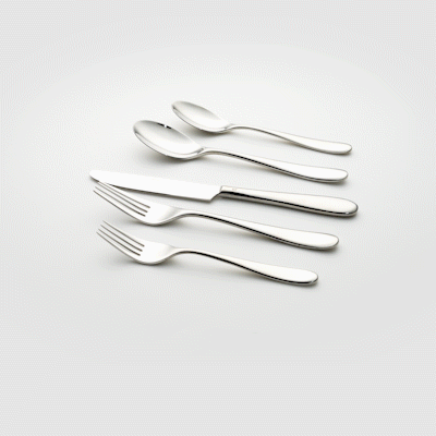 Sovereign 18/10 Stainless Steel Flatware Set - with Service for 2 - 10 count box