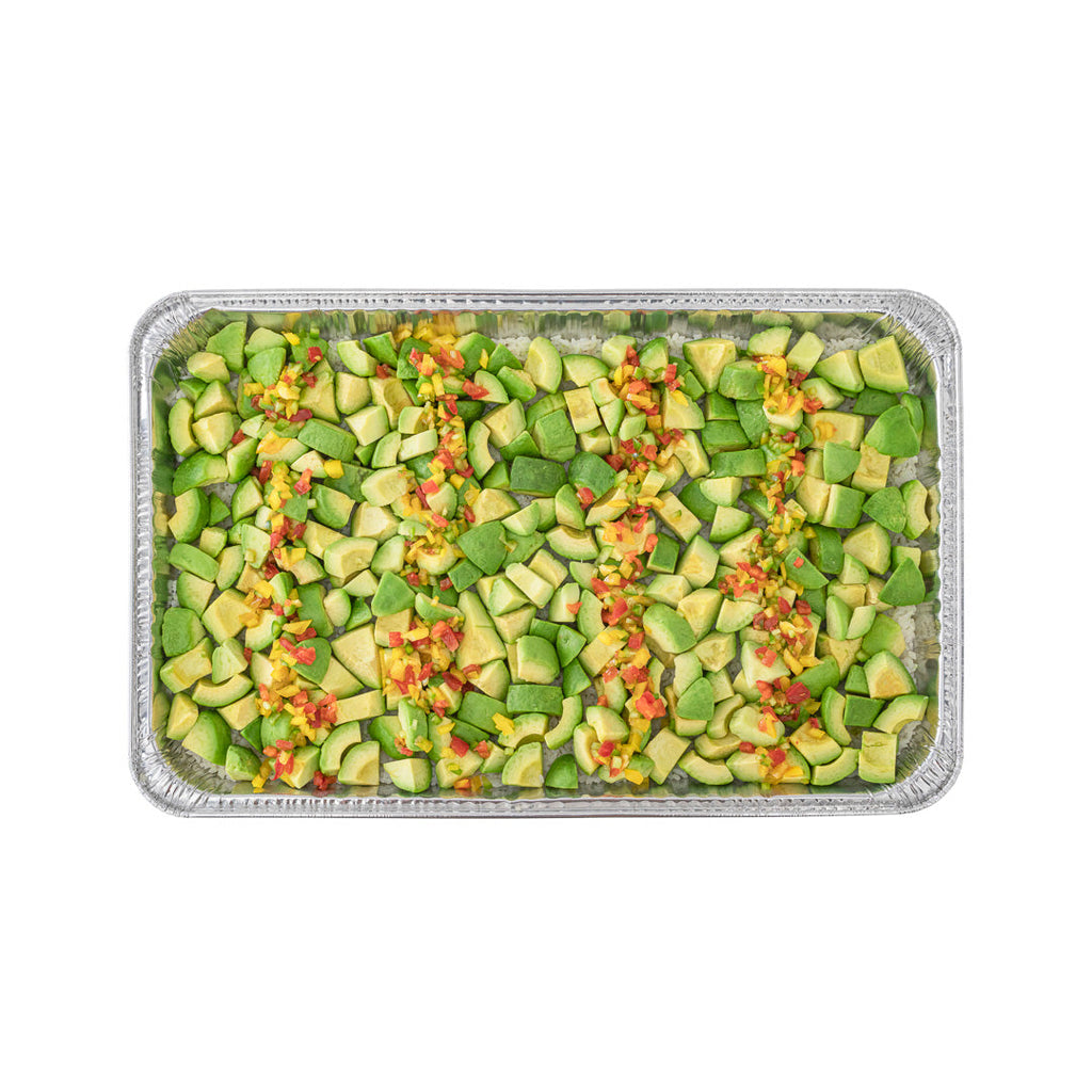Foil Lux Aluminum Full Size Deep Steam Table Pan - 20 3/4" x 12 3/4" x 3 1/2" - 25 count box