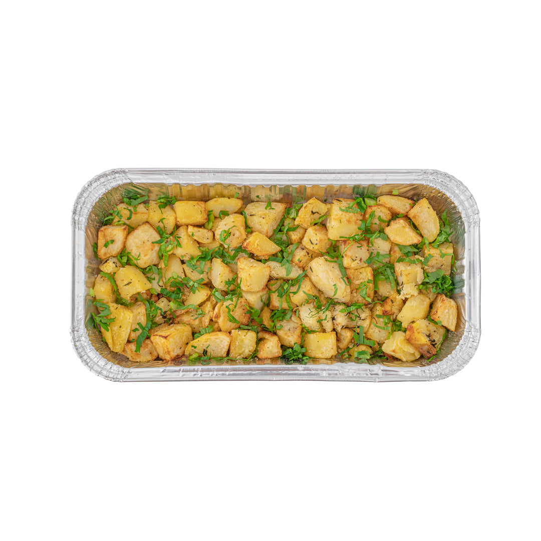 Foil Lux Aluminum 1/3 Size Deep Steam Table / Loaf Pan - 12 1/2" x 6 1/2" x 3 1/4" - 25 count box